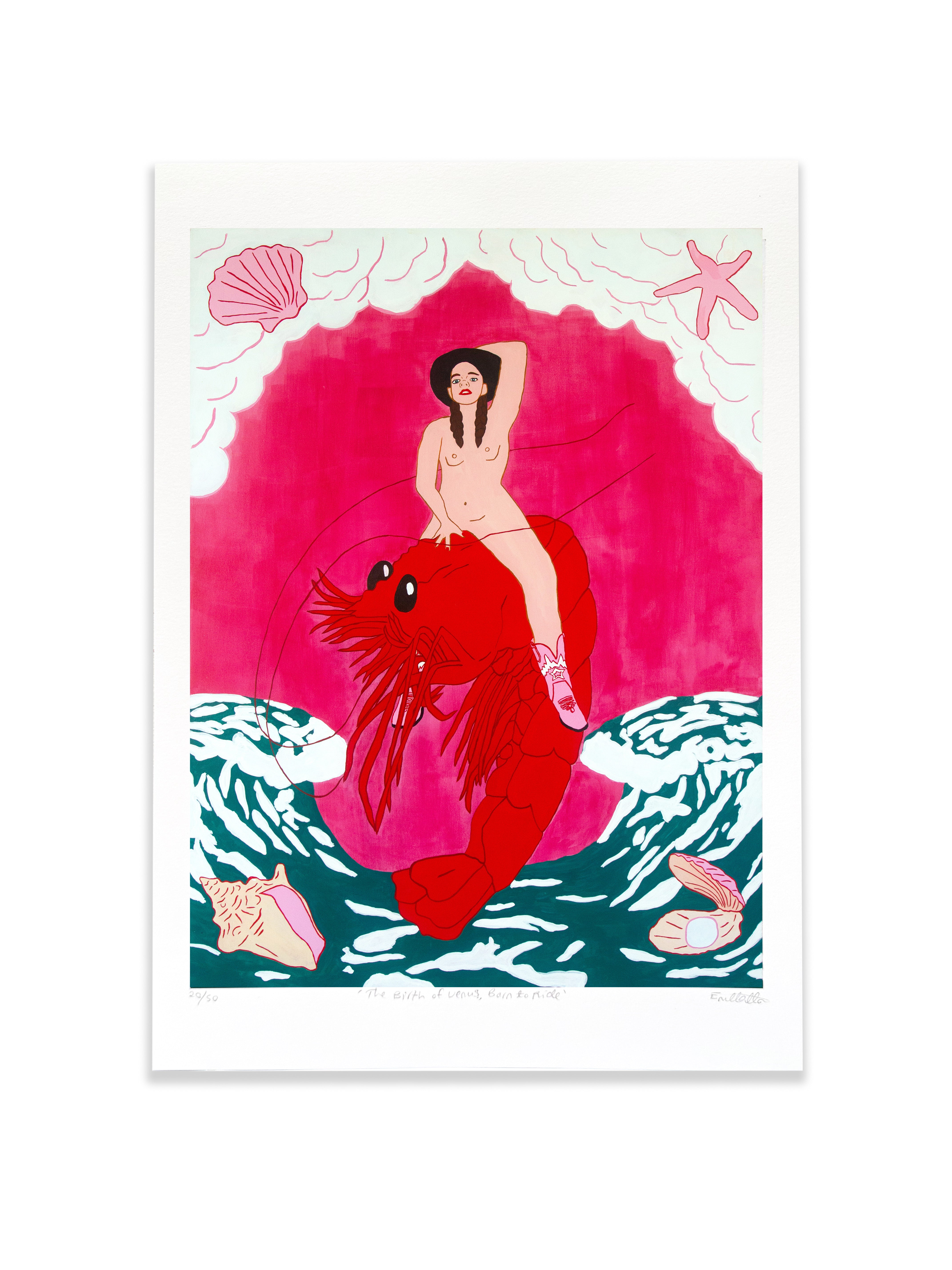 THE BIRTH OF VENUS, BORN TO RIDE